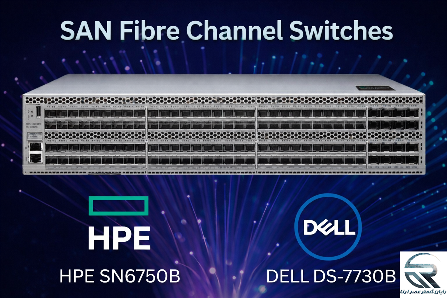  SN6750B OR Dell DS-7730B Fibre Channel Switch